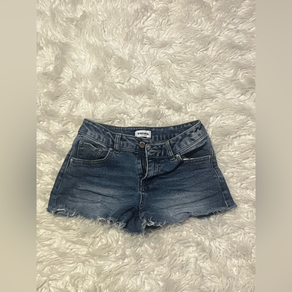 RSQ Dark Blue Jean Shorts